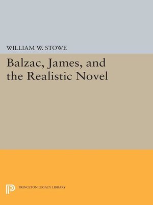 cover image of Balzac, James, and the Realistic Novel